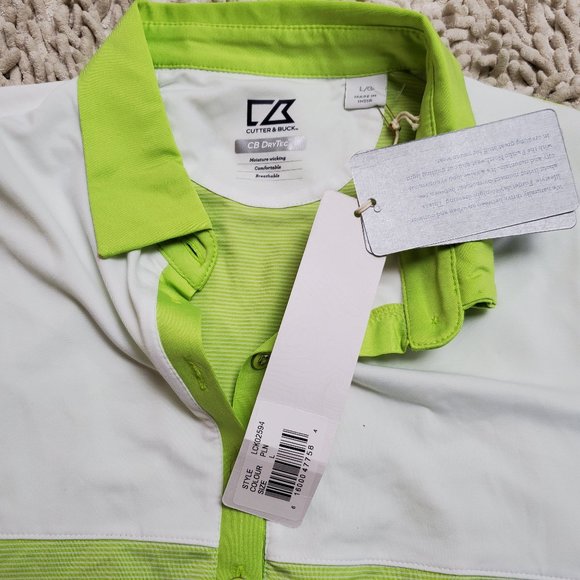 Cutter & Buck Polo Shirt Top - Picture 6 of 6